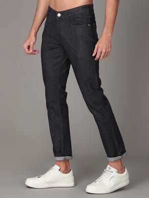 dark blue denim washed jeans - 18150788 - Standard Image - 2
