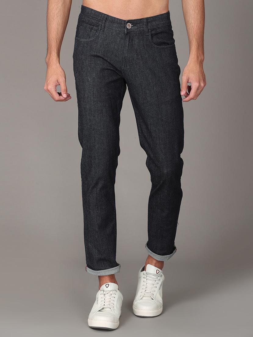 dark blue denim washed jeans - 18150788 - Zoom Image - 1