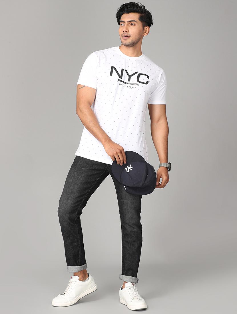 black denim washed jeans - 18150830 - Zoom Image - 4
