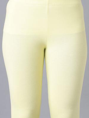 yellow solid legging - 18157556 - Standard Image - 6