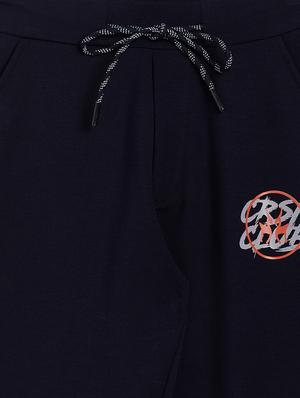 blue cotton blend track wear - 18163535 - Standard Image - 3
