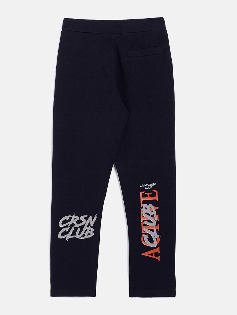 blue cotton blend track wear - 18163535 - Zoom Image - 2