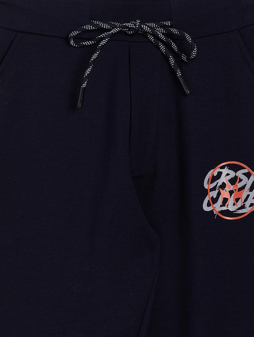 blue cotton blend track wear - 18163535 - Zoom Image - 3