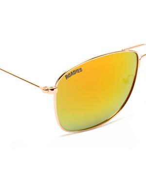 roadies rd-205-c3 rectangular sunglasses uv400 protection - 18164402 - Standard Image - 5