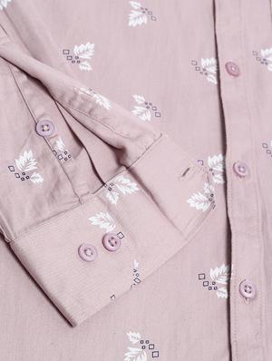 pink printed casual shirt - 18169446 - Standard Image - 4