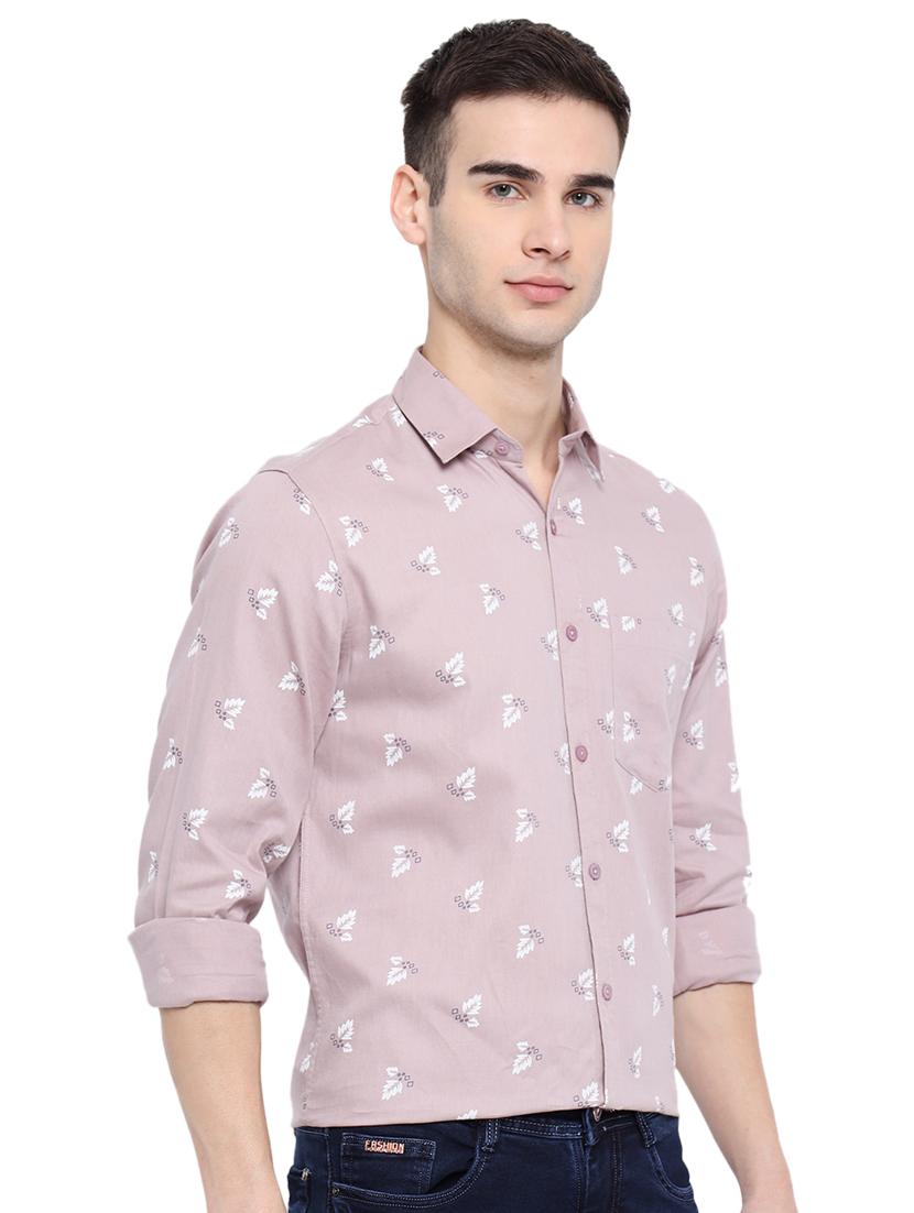 pink printed casual shirt - 18169446 - Zoom Image - 2