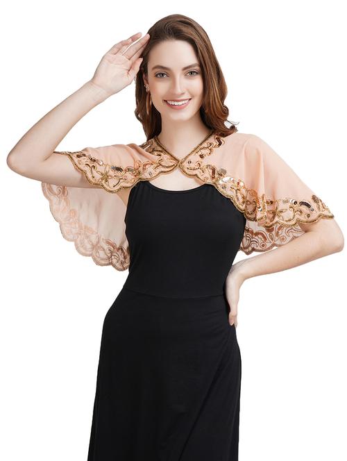 pink solid cape - 18171527 - Standard Image - 1