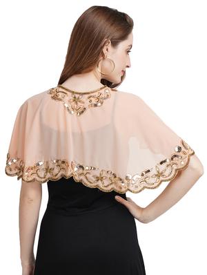 pink solid cape - 18171527 - Standard Image - 3