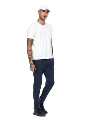 blue solid jogger - 18171649 - Standard Image - 4