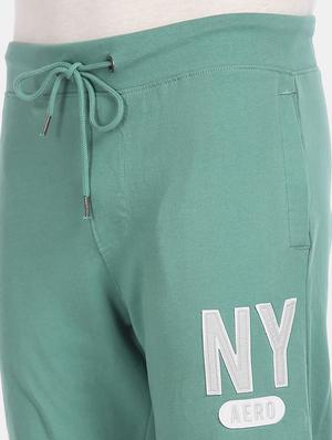 sea-green printed jogger - 18171895 - Standard Image - 5