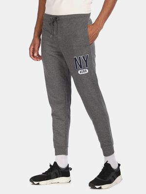 grey melange jogger - 18171899 - Standard Image - 2