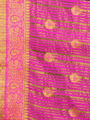 ethnic motifs woven saree with blouse - 18172570 - Standard Image - 4