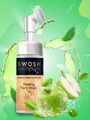 swosh ayurvedic skin care combo pack of 4 aloe vera & neem, vitamin c, apple face wash 100 ml each & vitamin c serum 30 ml - 18173892 - Standard Image - 3