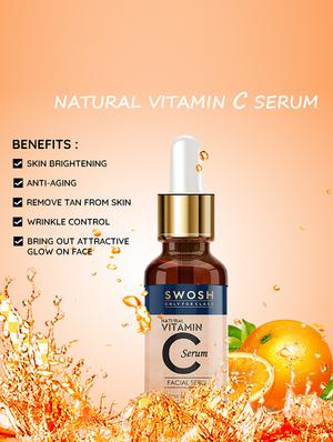 swosh ayurvedic skin care combo pack of 4 aloe vera & neem, vitamin c, apple face wash 100 ml each & vitamin c serum 30 ml - 18173892 - Standard Image - 5