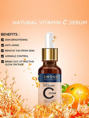 swosh ayurvedic skin care pack apple cider vinegar foaming face wash 100 ml & vitamin c serum 30 ml for pimple prone & oily skin - 18173895 - Standard Image - 3