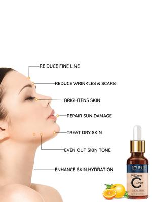 swosh ayurvedic skin care pack apple cider vinegar foaming face wash 100 ml & vitamin c serum 30 ml for pimple prone & oily skin - 18173895 - Standard Image - 6
