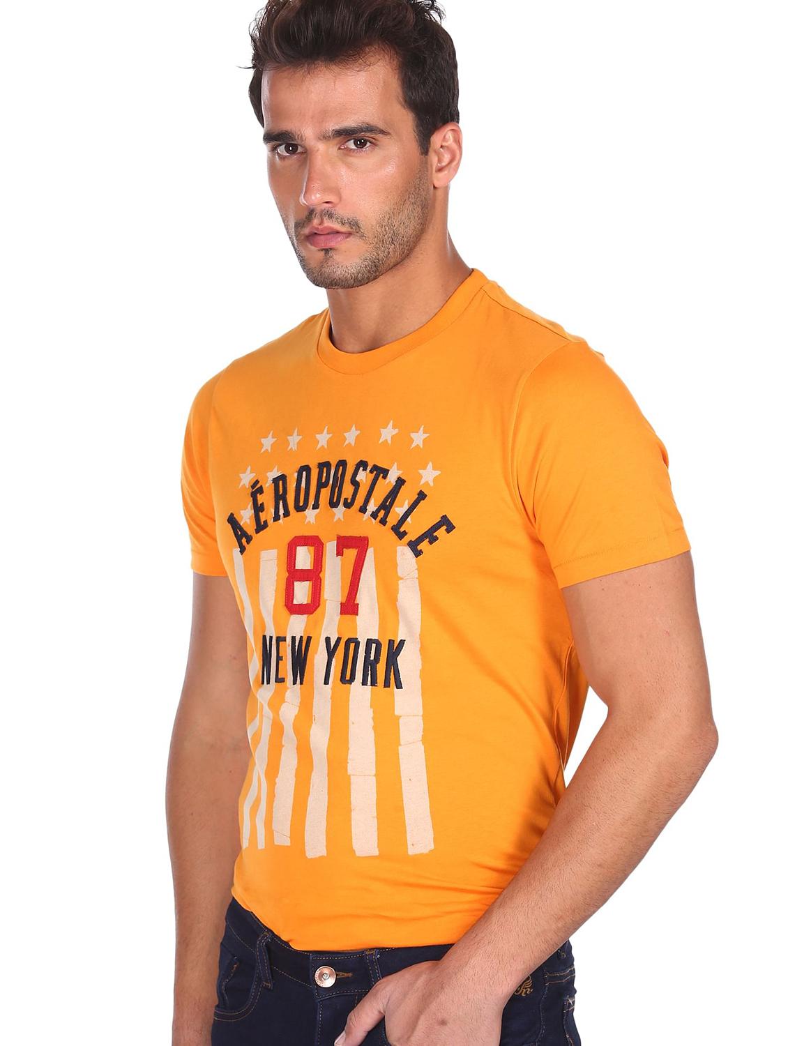 men solid round neck t-shirt - 18174947 - Zoom Image - 2