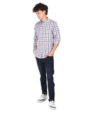men slim fit casual shirt - 18175510 - Standard Image - 4