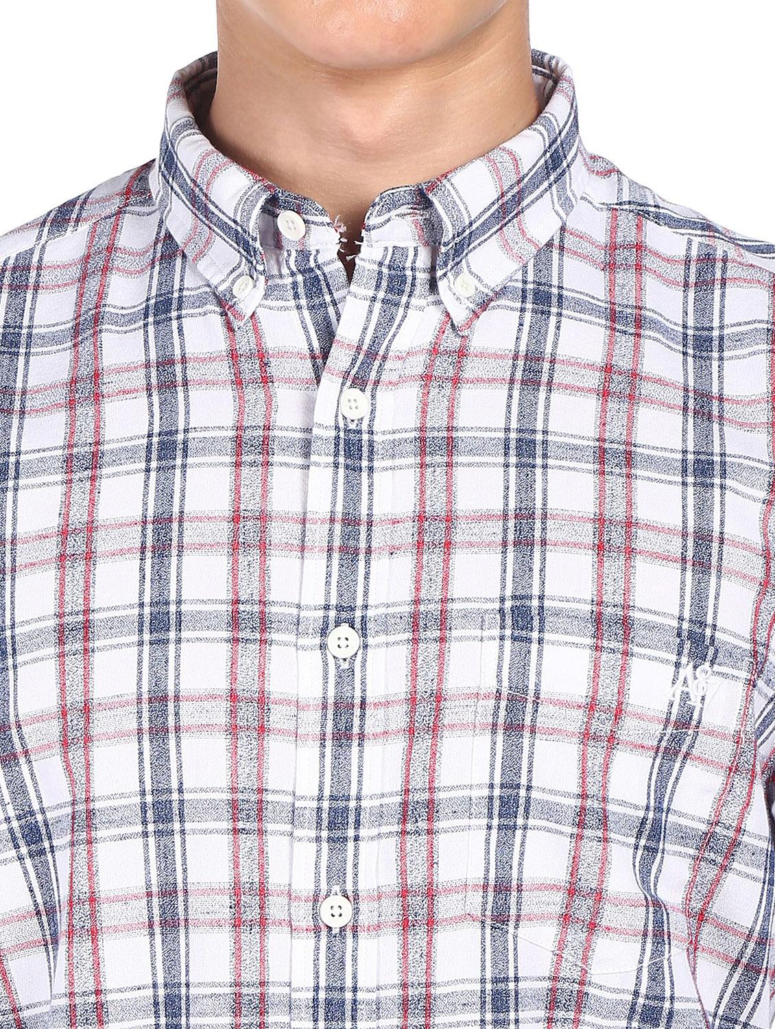 men slim fit casual shirt - 18175510 - Zoom Image - 6