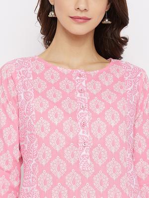 floral kurta palazzo set - 18177019 - Standard Image - 5
