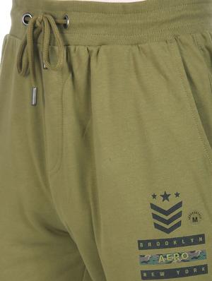 green solid ankle length track pant - 18177604 - Standard Image - 6