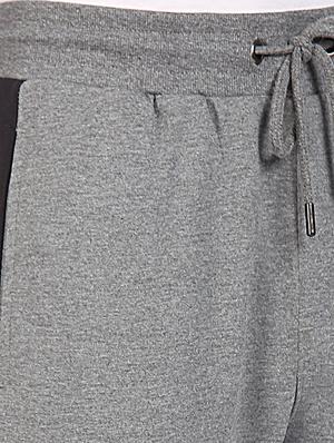 grey solid ankle length track pant - 18177605 - Standard Image - 6