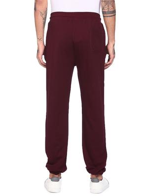 brown solid full length track pant - 18177630 - Standard Image - 4