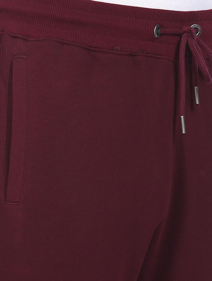 brown solid full length track pant - 18177630 - Zoom Image - 6