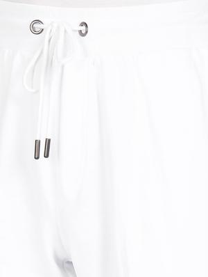 white color block joggers track pant - 18177671 - Standard Image - 6