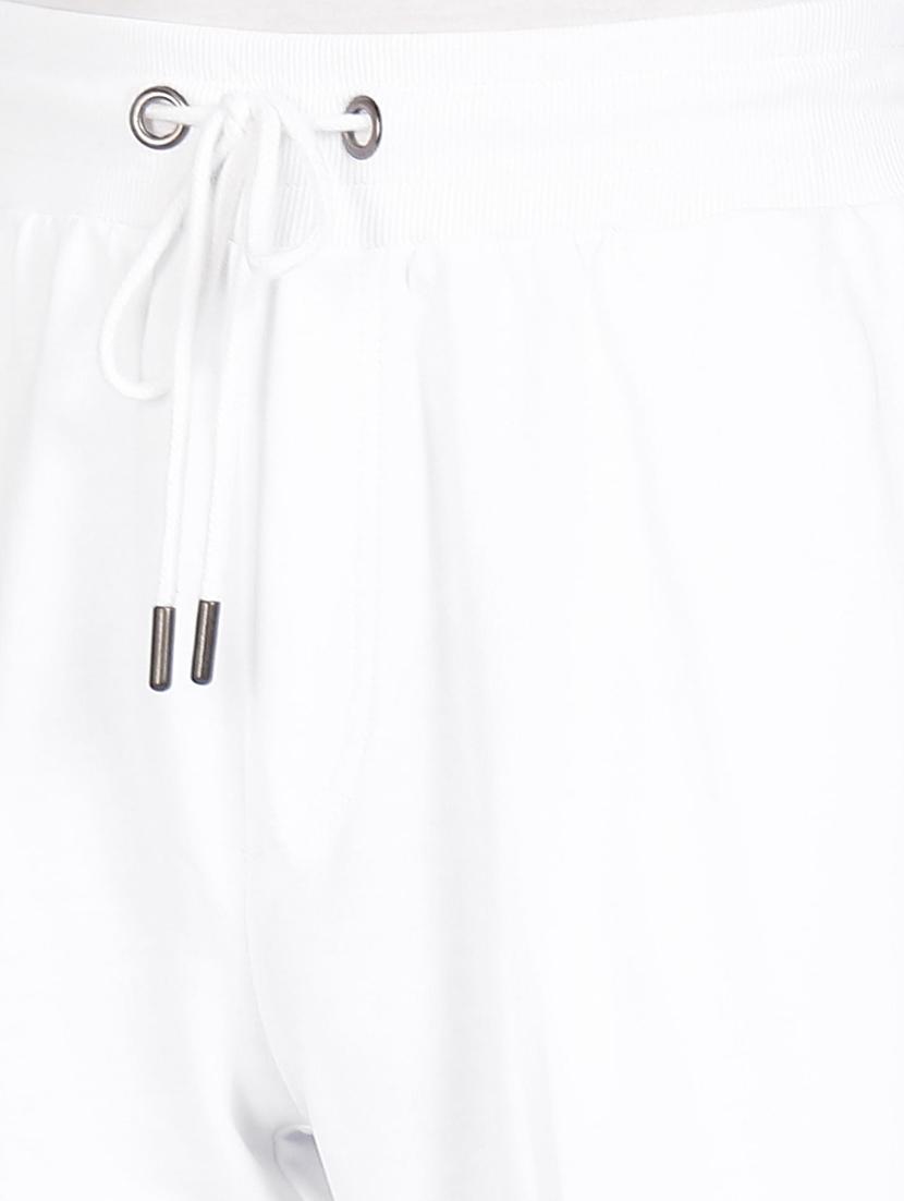 white color block joggers track pant - 18177671 - Zoom Image - 6