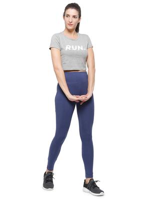high rise solid legging - 18178526 - Standard Image - 4