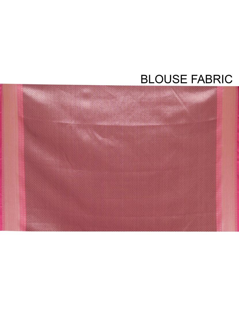 zari work banarasi saree with blouse - 18178616 - Zoom Image - 4