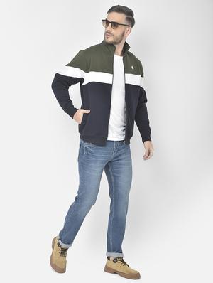 dark blue solid straight fit jean - 18178831 - Standard Image - 5