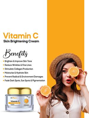 la organo vitamin c skin brightening cream with spf 30, enriched with kojic acid, vit e & glutathione - 18182702 - Standard Image - 4
