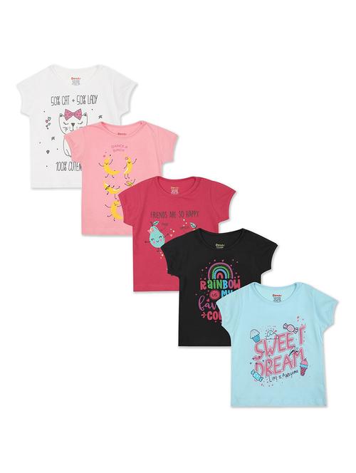 set of 5 pcs printed regular tee - 18183407 - Standard Image - 1