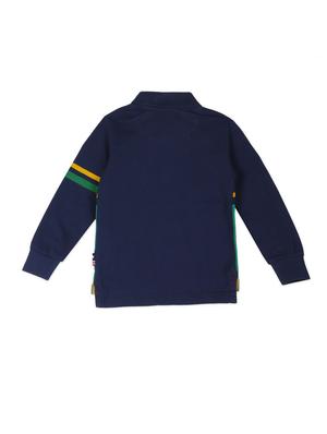 polo neck printed t-shirt - 18183574 - Standard Image - 2