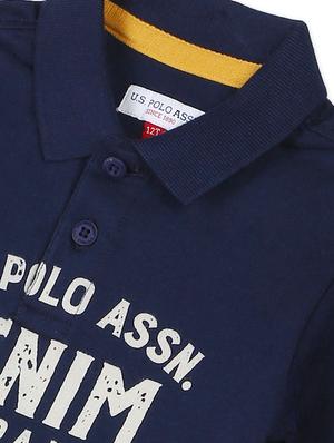 polo neck printed t-shirt - 18183574 - Standard Image - 4