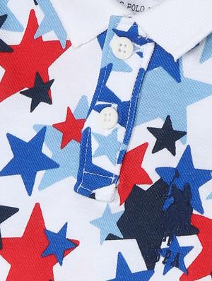 polo neck printed t-shirt - 18183580 - Standard Image - 4
