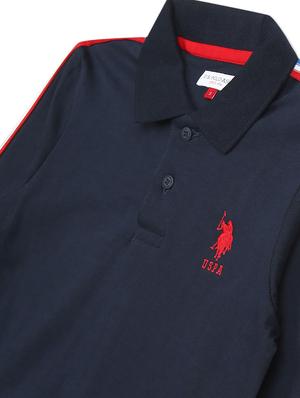 polo neck printed t-shirt - 18183584 - Standard Image - 4