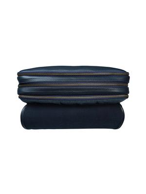 blue leather regular backpack - 18184085 - Standard Image - 5