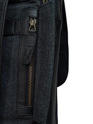 black leather regular backpack - 18184105 - Standard Image - 8