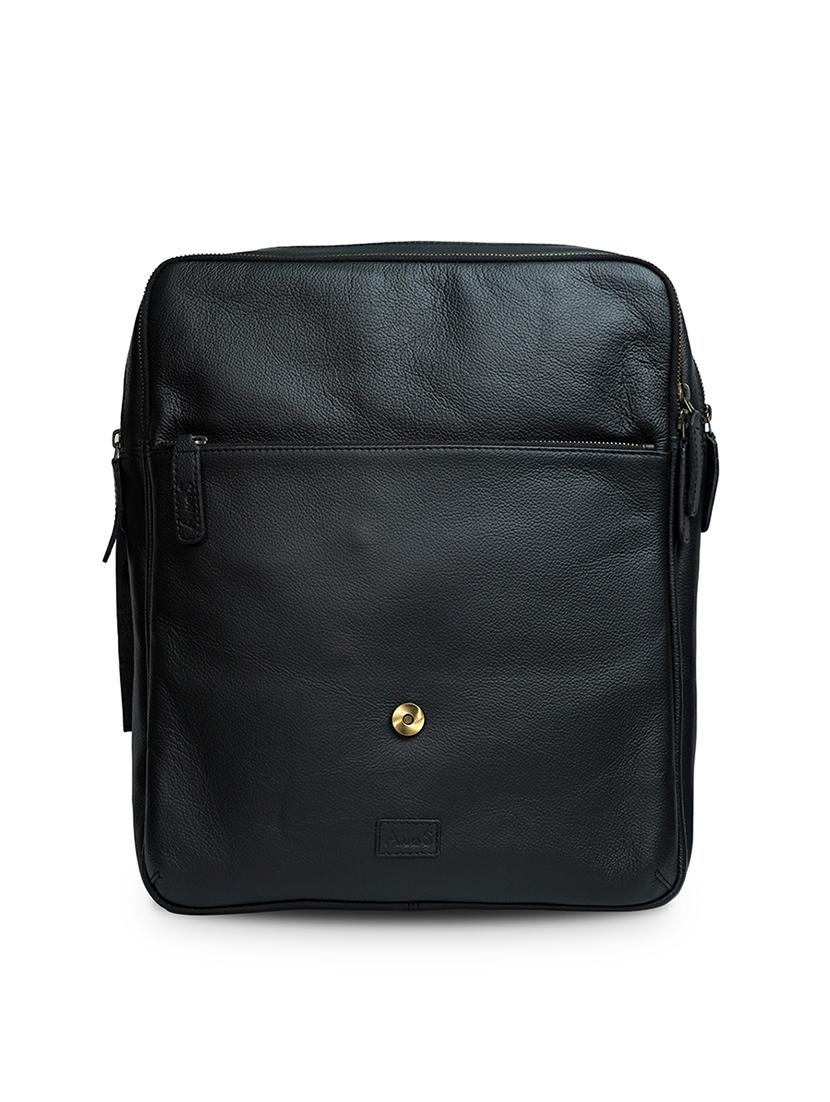 black leather regular backpack - 18184105 - Zoom Image - 4
