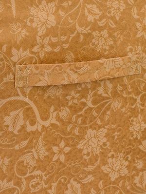 kuber industries metallic print non woven 3 pieces fabric foldable storage cube with handle,extra large (beige) - 18188922 - Standard Image - 6