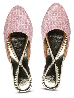 pink faux leather mules sandals - 18193114 - Standard Image - 5