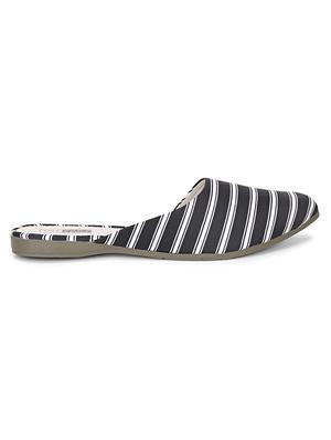 black fabric mules sandals - 18193117 - Standard Image - 3