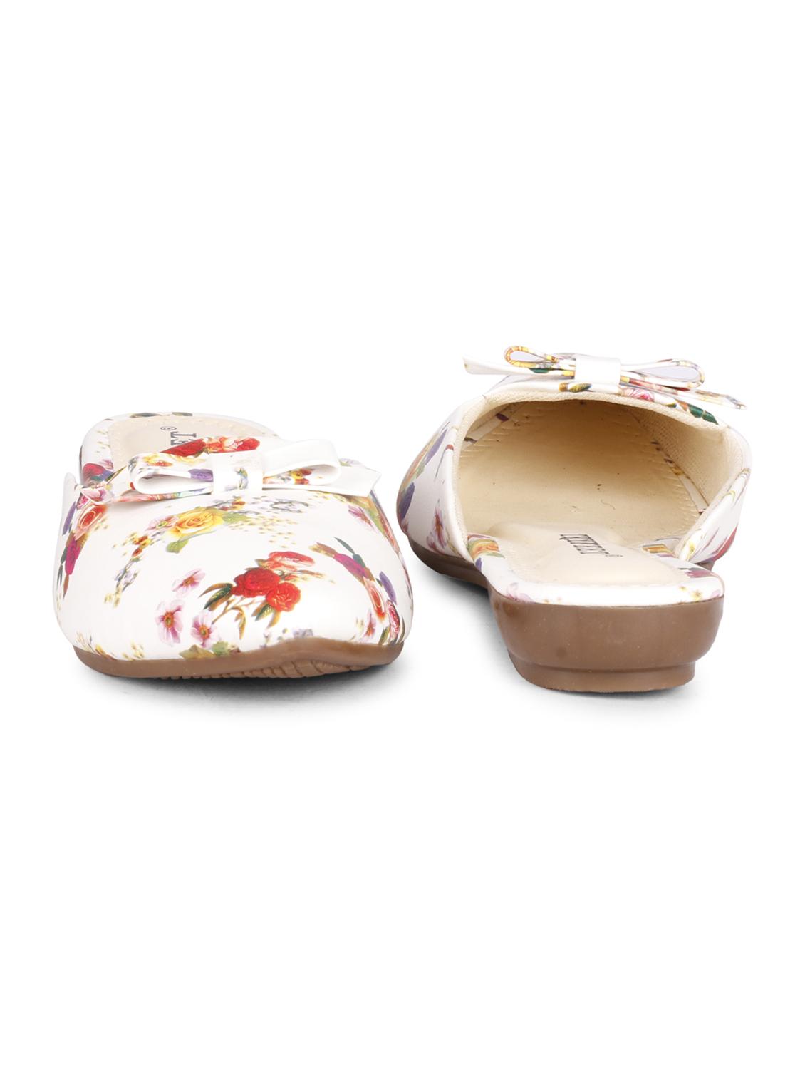 multi colored faux leather mules sandals - 18193119 - Zoom Image - 5