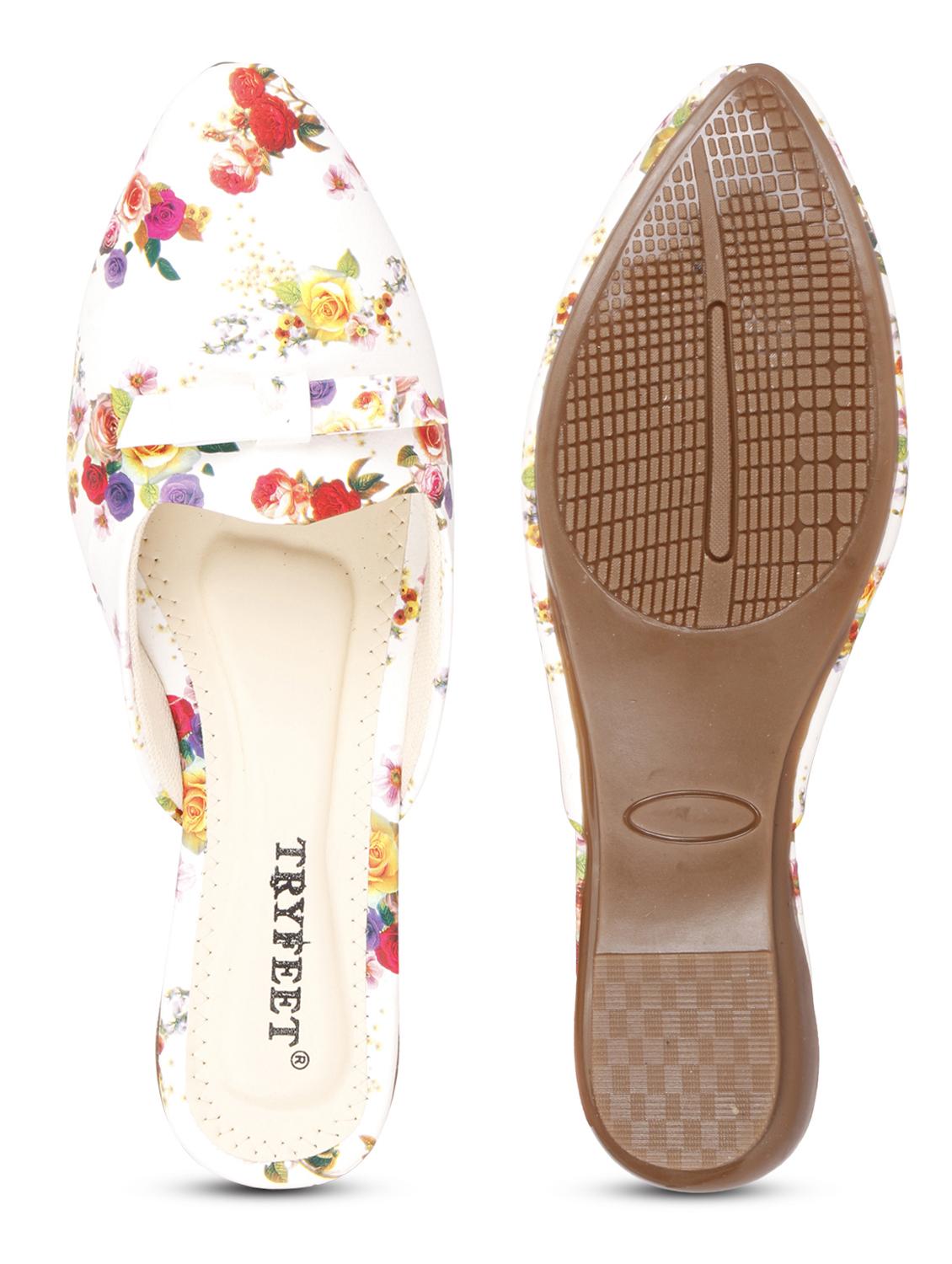 multi colored faux leather mules sandals - 18193119 - Zoom Image - 6