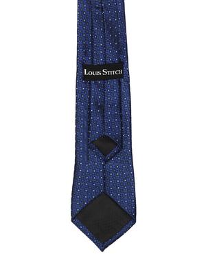 midnight blue feel silk that is soft, rich in colour and beautiful to feel. the stitching thread are well finished. premium heavy quali interlining gets a perfect knot everytime. loved worldwide for sle ty - 18196163 - Standard Image - 3