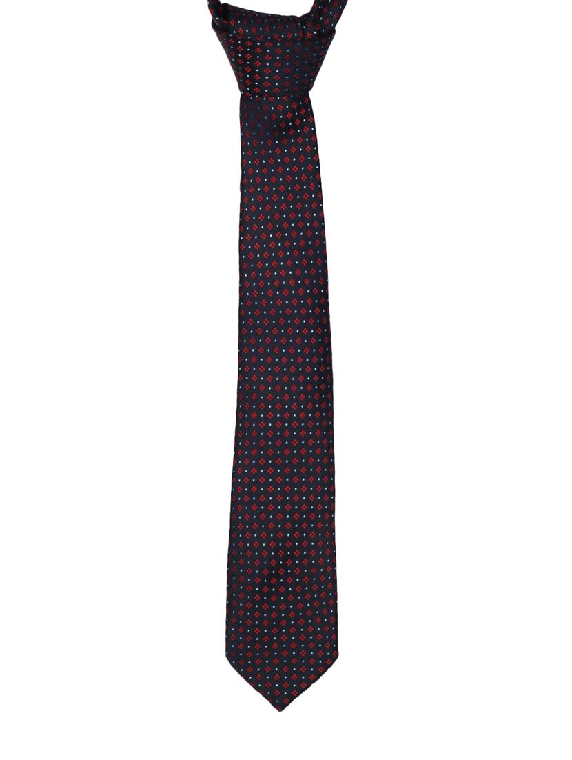 blue dotted pattern feel silk that is soft, rich in colour and beautiful to feel. the stitching thread are well finished. premium heavy quali interlining gets a perfect knot everytime. loved worldwide for sle ty - 18196168 - Zoom Image - 3
