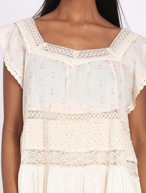 white solid tunic - 18197948 - Standard Image - 4